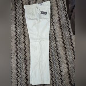 Michael Kors Men's Classic Dress Pants 33x32 Off White  NWT $95 MSRP